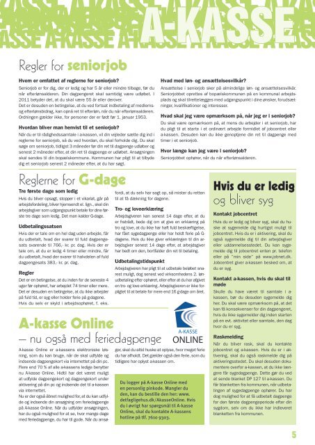 Medlemsnyt 1/2011 - Det Faglige Hus