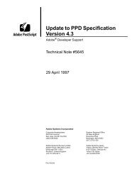 Update to PPD Specification Version 4.3 #5645 - Adobe Partners