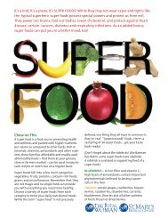 June 2013 Fact Sheet (Super Foods)