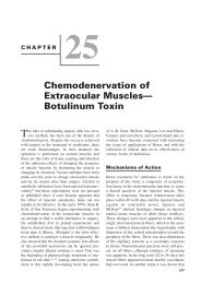 Chemodenervation of Extraocular Musclesâ Botulinum Toxin