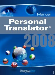 PT Professional - Linguatec