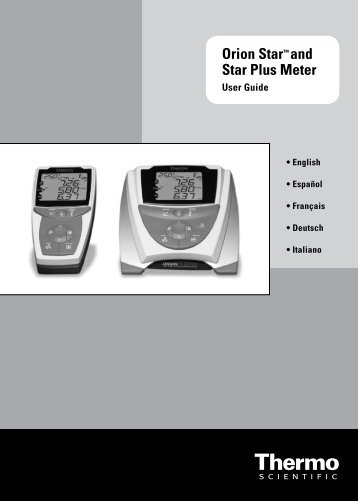 Orion Star™ and Star Plus Meter