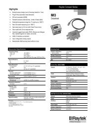 MI3 Raytek Barrel-Style Pyrometer