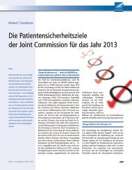 Teil 2 - Die Patientensicherheitsziele der - Prof. Dr. RT Grundmann