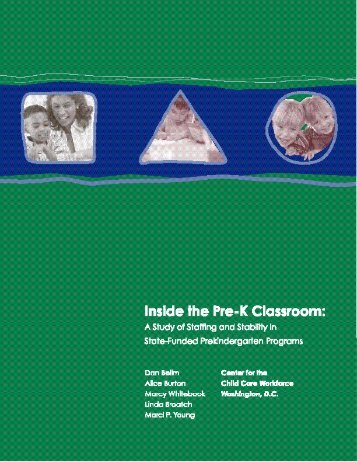 Inside The PK Classroom (848K) - Foundation for Child Development