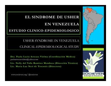EL SINDROME DE USHER EN VENEZUELA - Deafblind International