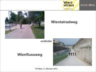 Thomas BERGER, (Stadt Wien, MA18) - Wientalradweg