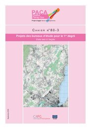 Cahier n°80-3 : Projets des bureaux d'étude pour le ... - Grand Genève