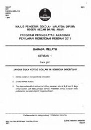 Bahasa Melayu Q&A - Trial Paper Collection