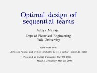 slides - Electrical and Computer Engineering - McGill University