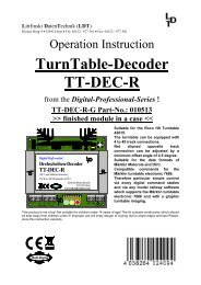TurnTable-Decoder TT-DEC-R - LDT