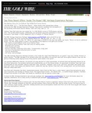 View Article - Sea Pines Resort