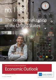 Reindustrialization in USA - Euler Hermes