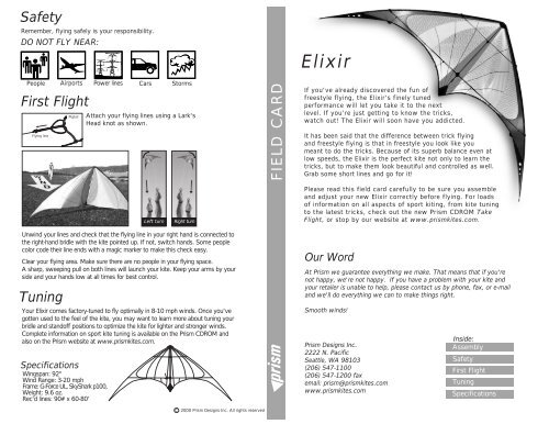 Elixir - Prism Kite Technology