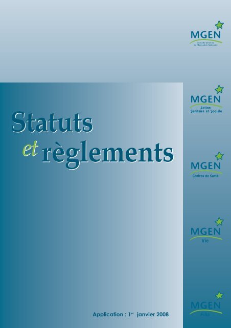 Statuts - MGEN