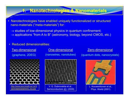 Novel Nano Novel Nano-Engineered Semiconductors for ... - Caltech