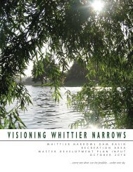 VISIONING WHITTIER NARROWS - Watershed Conservation Authority