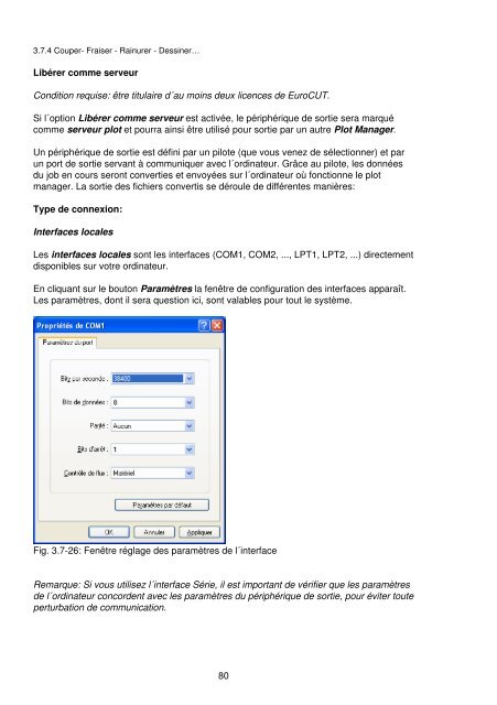 EuroCUT Basic 7 Manuel