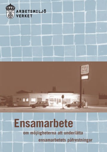 (broschyr) ADI 252 - Ensamarbete - om mÃ¶jligheterna att underlÃ¤tta ...