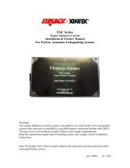 Engine Shutdown Manual (ESC Series) - Fireboy Xintex