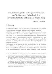 Gyburgs im Willehalm von Wolfram von Eschenbach. Ihre ...