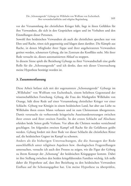 Gyburgs im Willehalm von Wolfram von Eschenbach. Ihre ...