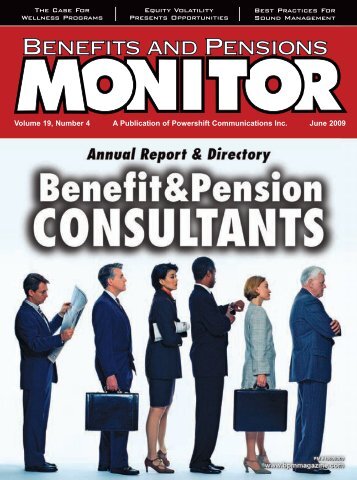 June - Benefits and Pensions Monitor