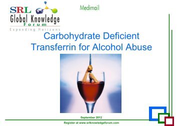 Carbohydrate Deficient Transferrin for Alcohol Abuse - Srl