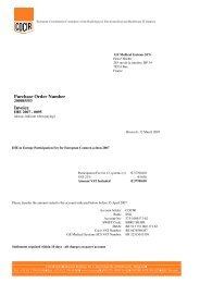 Purchase Order Number Invoice - IHE in Europe