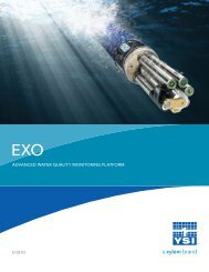 EXO Advanced Water Quality Monitoring Platform - YSI.com