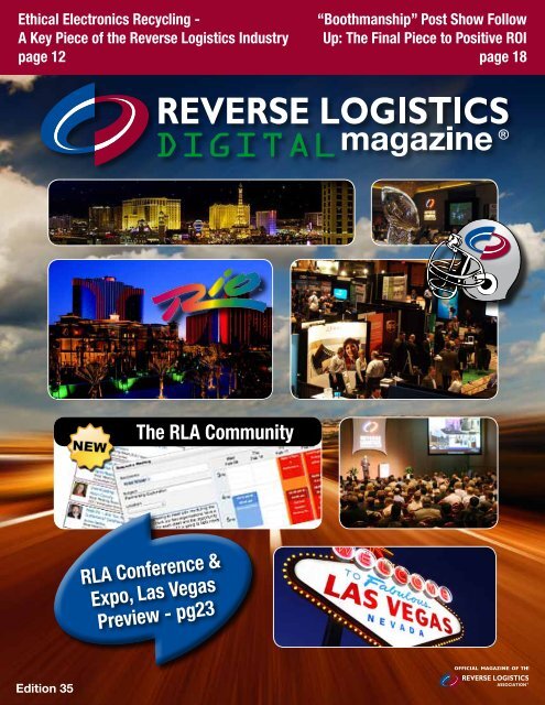 The RLA Community - Reverse Logistics Magazine