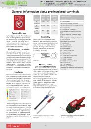 Elpress Pre-Insulated Terminals - E-Tech Components