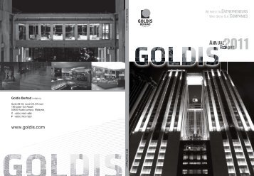 Goldis Berhad Annual Report 2011