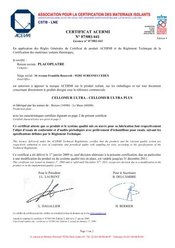 Certificat ACERMI PSE Gris (pdf:428 Ko) - untec