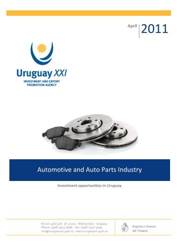 Automotive and Auto Parts Industry - Uruguay XXI