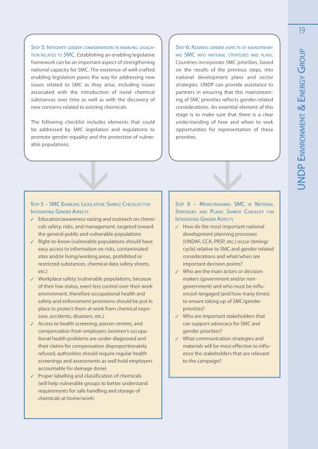 Chemicals and gender - Gender Climate