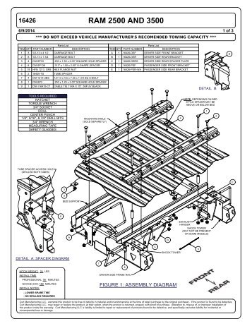 Installation Sheet - CURT Manufacturing