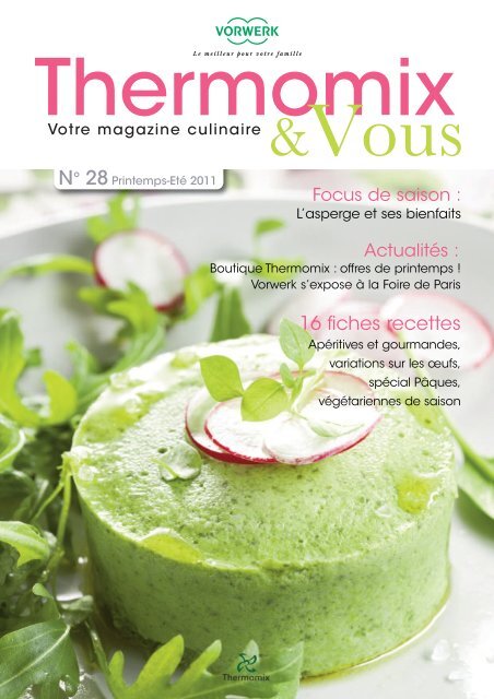 16 Fiches Recettes Thermomix Vorwerk