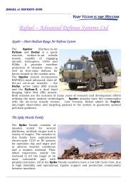 Rafael – Advanced Defense Systems Ltd - Sibat