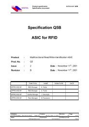 Specification Q5B ASIC for RFID - PROXMARK.org