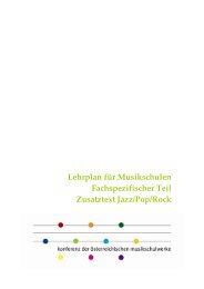 Lehrplan Jazz/Pop/Rock zum Download - KOMU