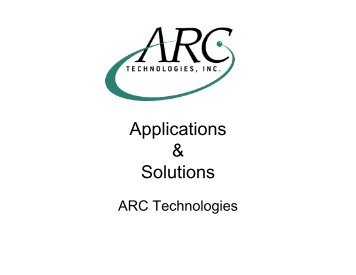 ARC Technologies, Inc., Microwave Absorbers