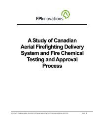 A Study of Canadian Aerial Firefighting Delivery System and Fire ...