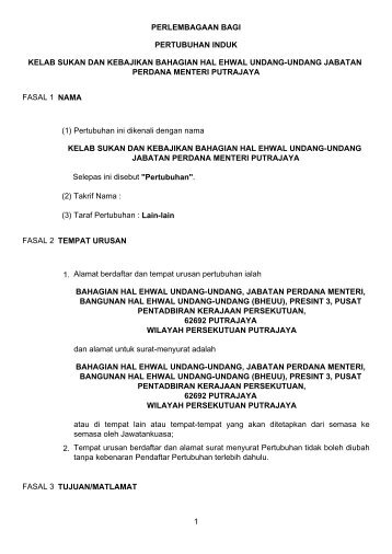 Perlembagaan - bheuu