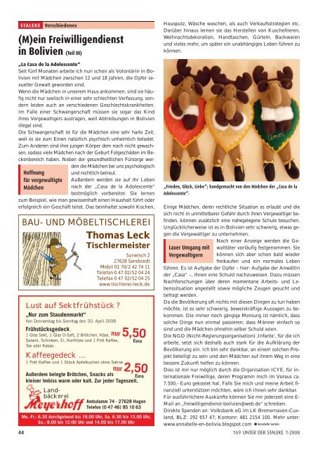 Unter der STALEKE - Ausgabe 169 - Frühling