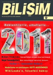 Beklentilerle, umutlarla... - BiliÅim Dergisi