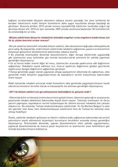 Beklentilerle, umutlarla... - BiliÅim Dergisi