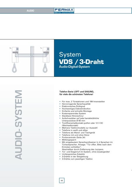 Fermax Katalog 2012