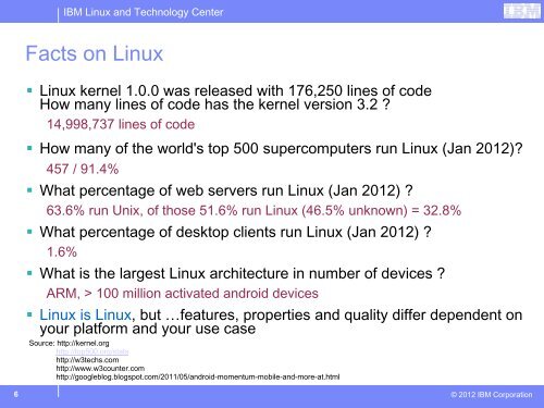 Linux on System z Current & Future Technology - z/VM - IBM
