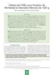 Utilidad del CRIB como Predictor de Mortalidad en Neonatos ...